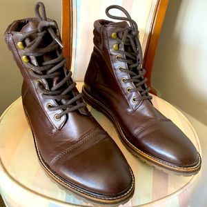 Tommy Hilfiger Men’s boots. Brown, size 10.5